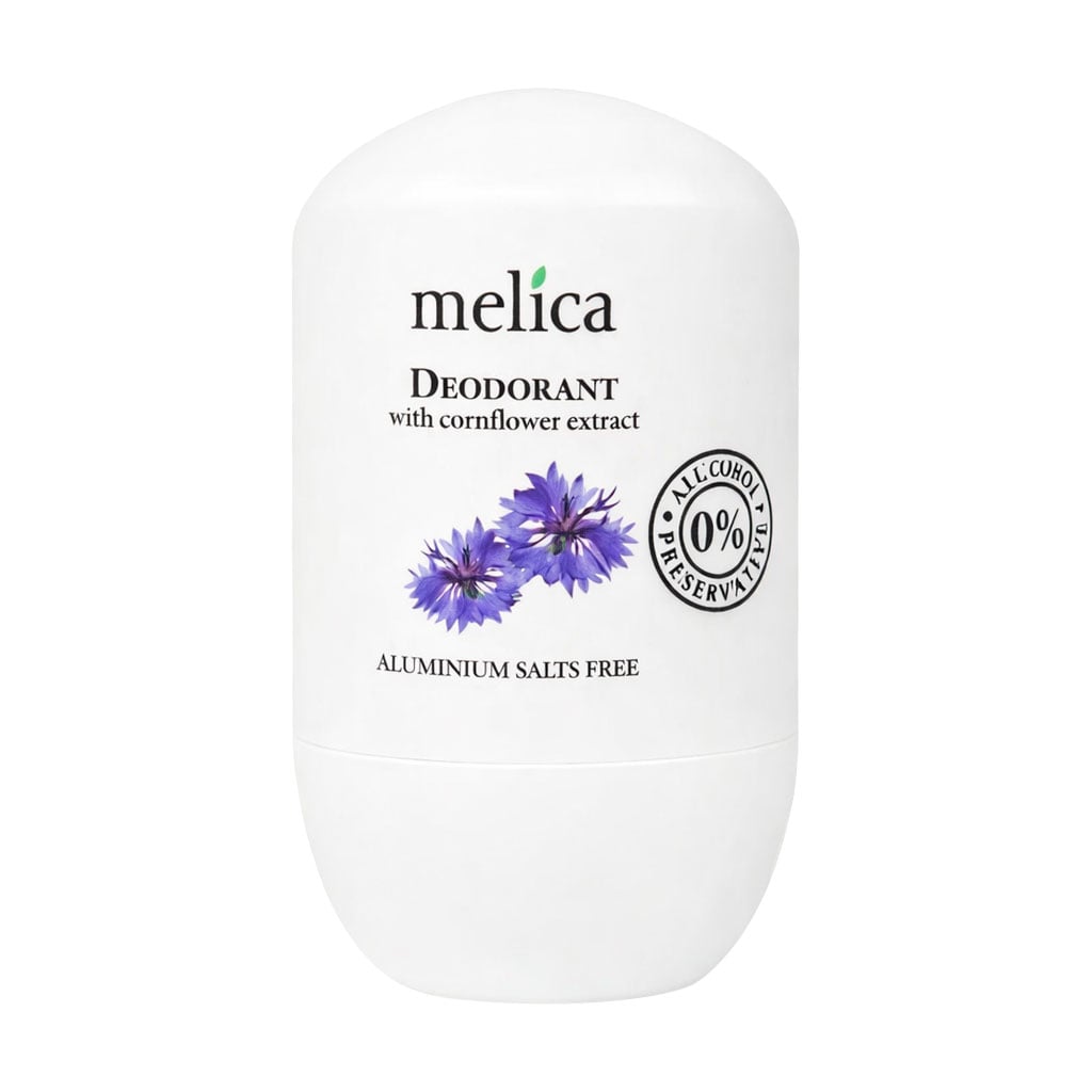 Дезодорант Melica With Cornflower Extract Deodorant, з екстрактом волошки, 50 мл